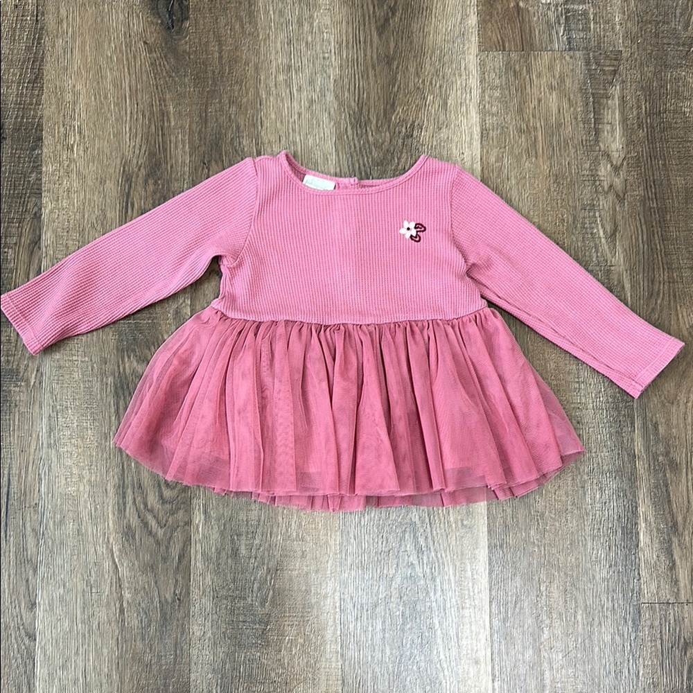 First Impressions,Pink Long Sleeve Toddler Shirt